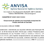 Autorização da Anvisa para uso de cannabis